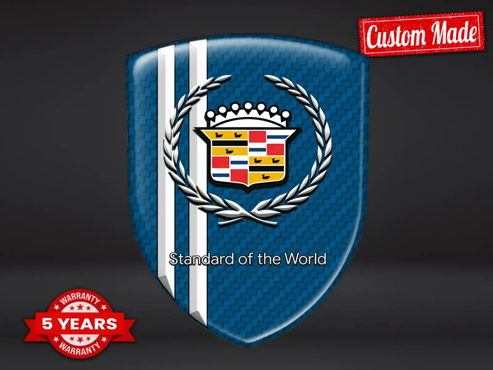 Cadillac Banner Parabrisas Auto Edición Premium Personalizable ST